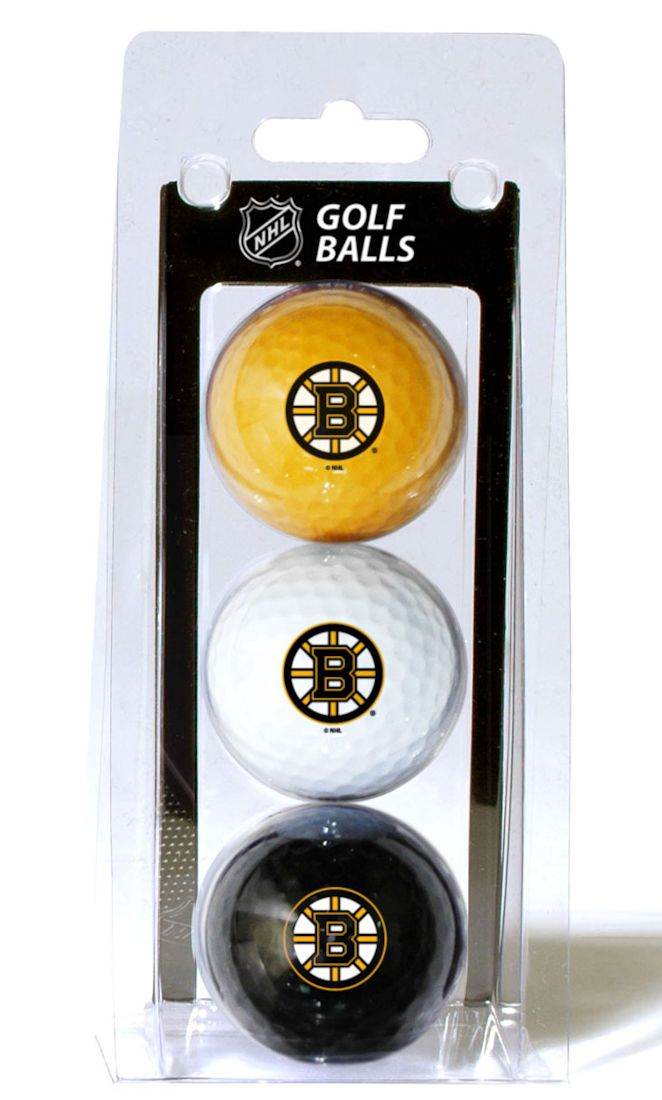 Boston Bruins Golf Ball 3 Pack White Or Color Mix Options - ToylandEU