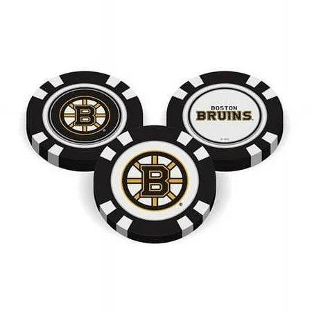 Boston Bruins Golf Chip With Marker Bulk Pack Set Edition - ToylandEU