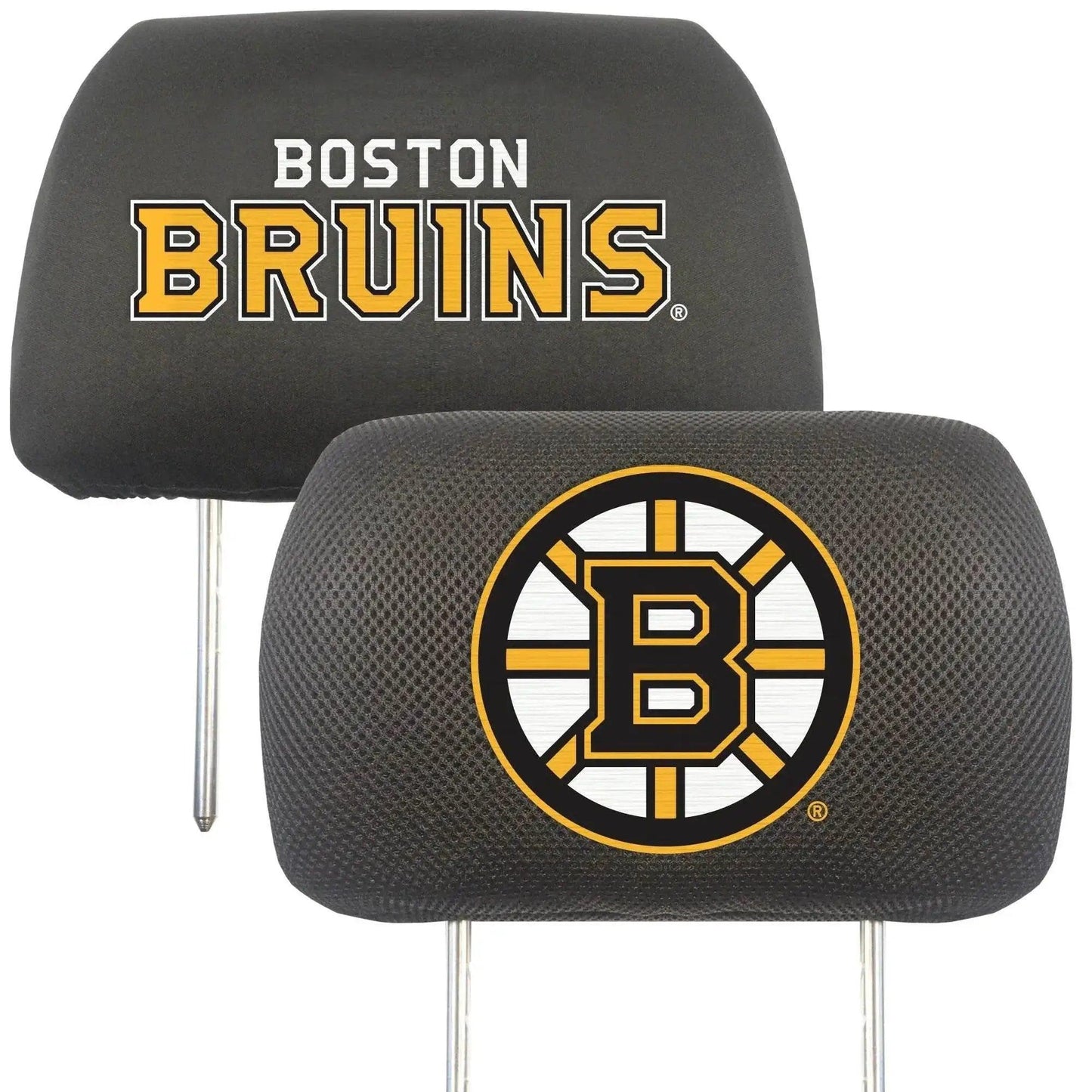  Boston Bruins Headrest Covers By FanMats Embroidered -  ToylandEU™