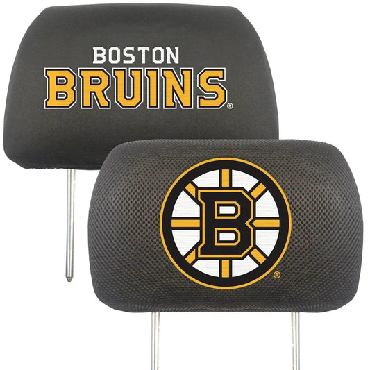  Boston Bruins Headrest Covers By FanMats Embroidered -  ToylandEU™