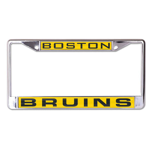 Boston Bruins Inlaid License Plate Frame Special Order - ToylandEU