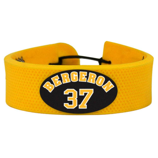 Boston Bruins Leather Bracelet Patrice Bergeron Design - ToylandEU