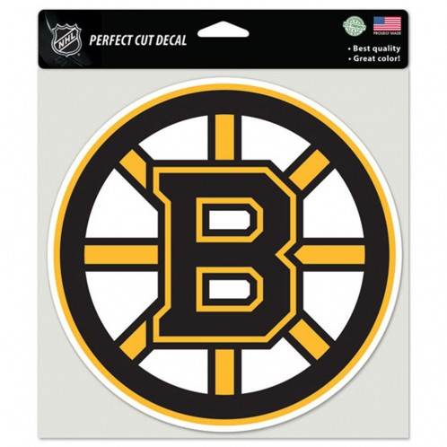 Boston Bruins Licensed Die Cut Vinyl Decal 8x8 Color - ToylandEU
