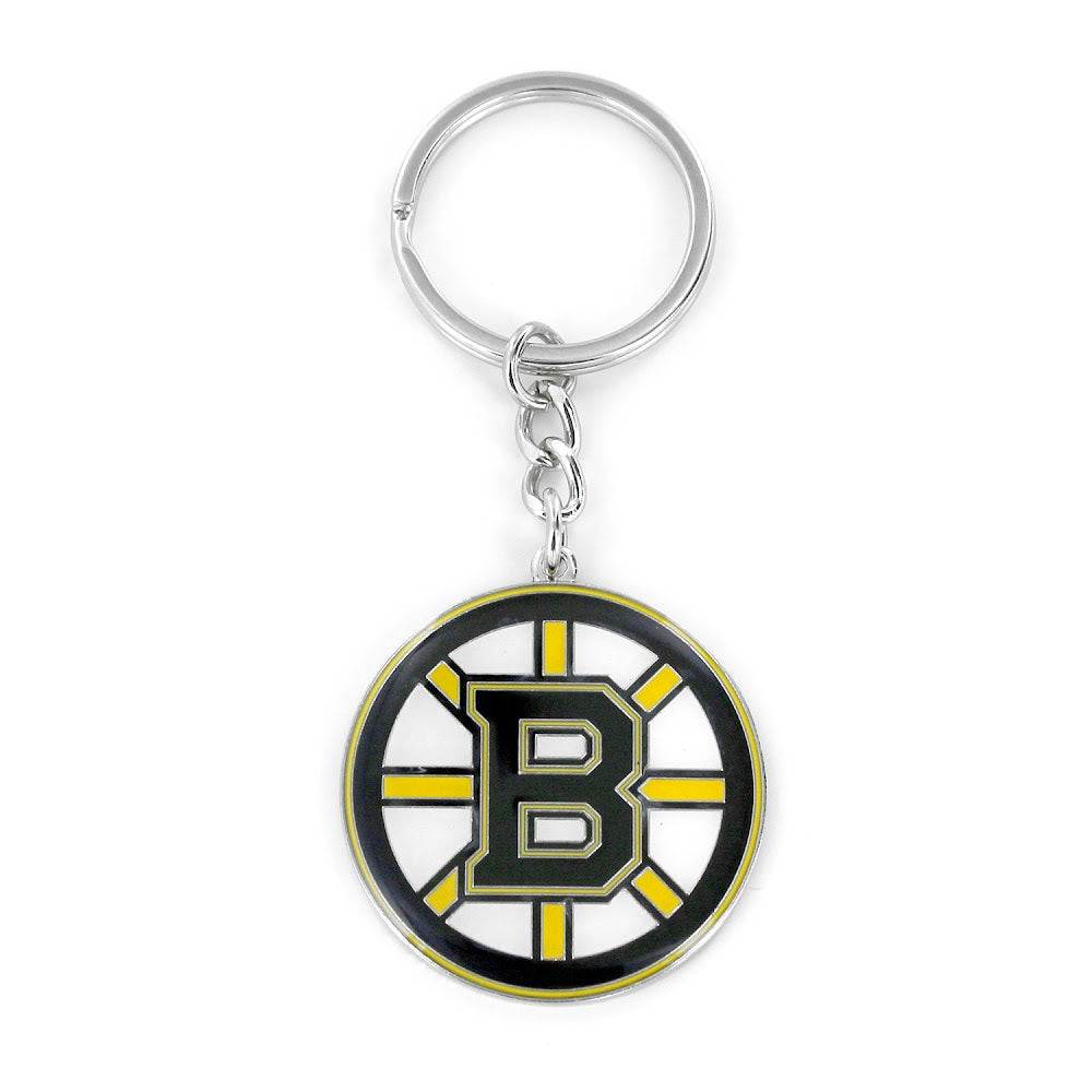 Boston Bruins Logo Keychain Metal With Detachable Ring - ToylandEU