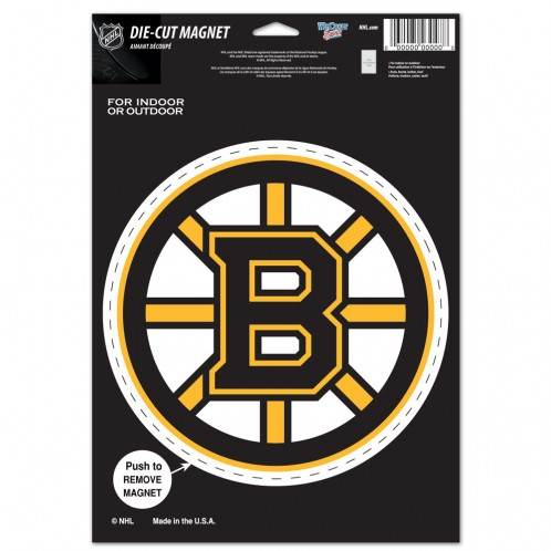 Boston Bruins Magnet Die Cut Logo Design Special Order - ToylandEU