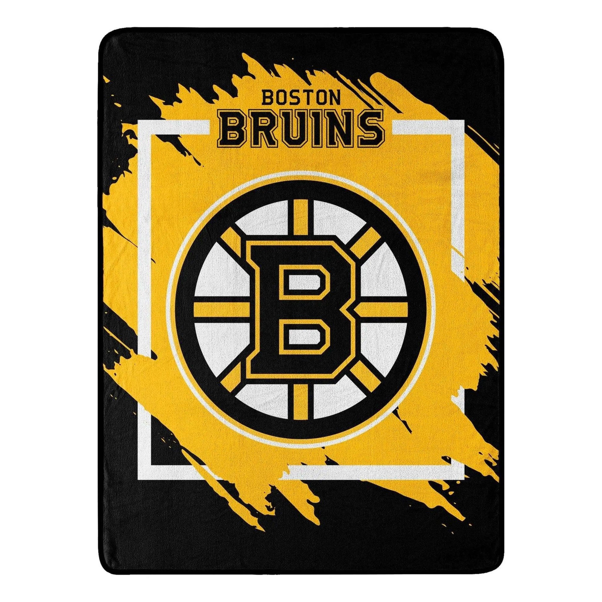 Boston Bruins Micro Raschel Blanket 46x60 Dimensional Design -  ToylandEU™