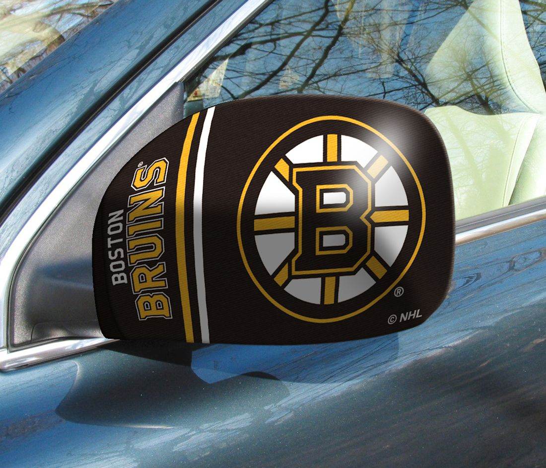 Boston Bruins Mirror Cover Small Color 6x9 Elastic Washable - ToylandEU