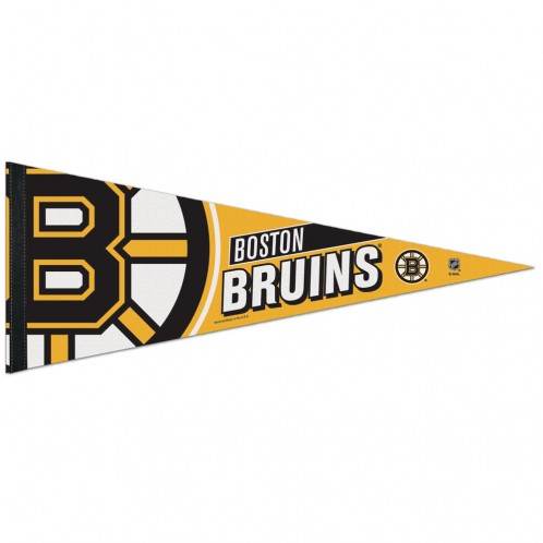 Boston Bruins Pennant 12x30 Premium Felt Style Wincraft - ToylandEU