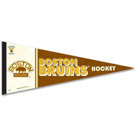 Boston Bruins Pennant 12x30 Premium Style Vintage Design - ToylandEU