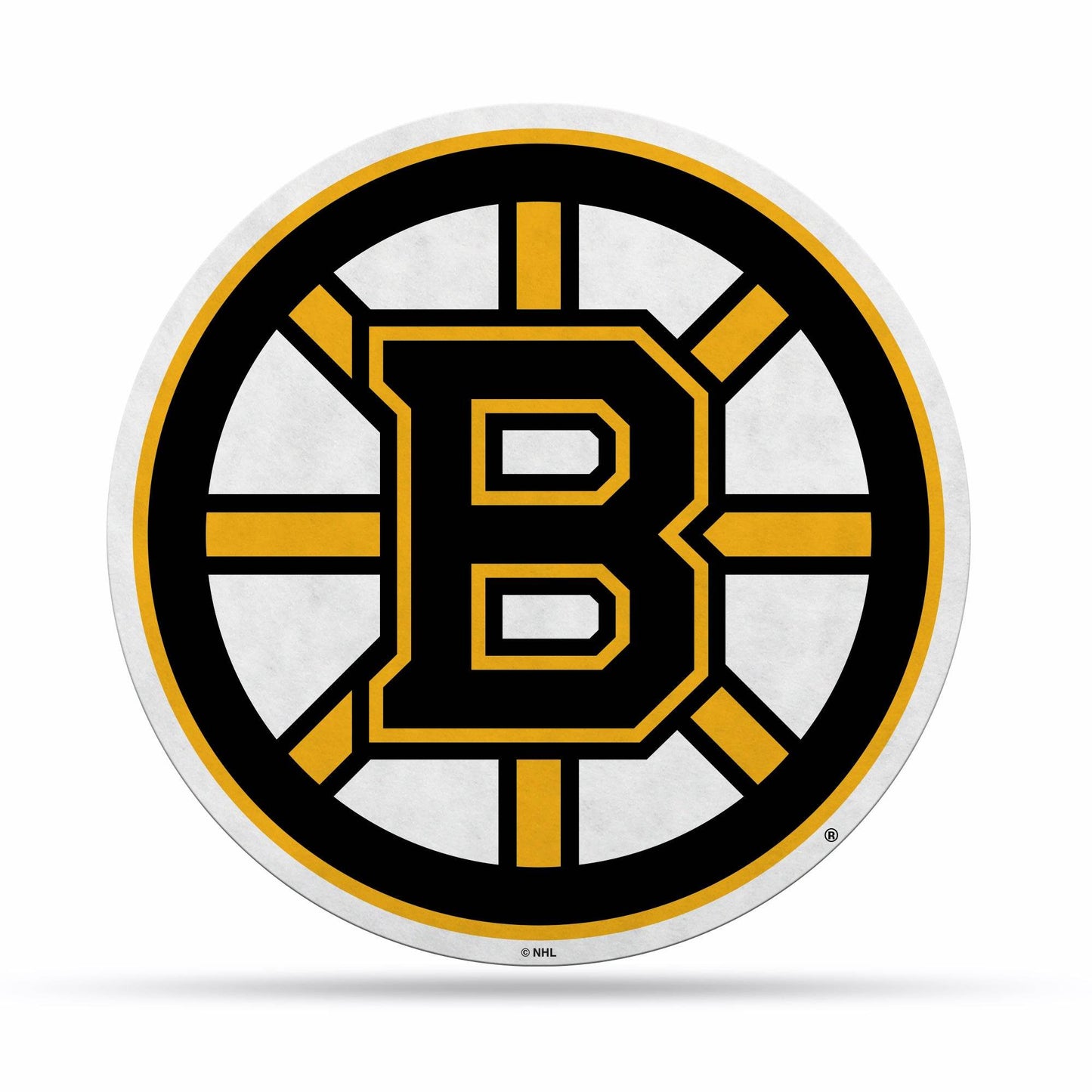 Boston Bruins Pennant Logo Design Felt Decor Rico Industries - ToylandEU