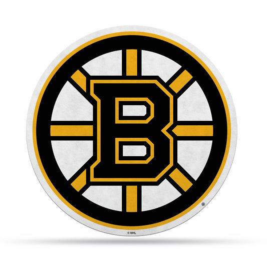 Boston Bruins Pennant Logo Design Felt Decor Rico Industries - ToylandEU