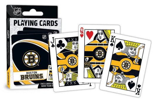 Boston Bruins Playing Cards 52 Card Deck With Team Logos - ToylandEU