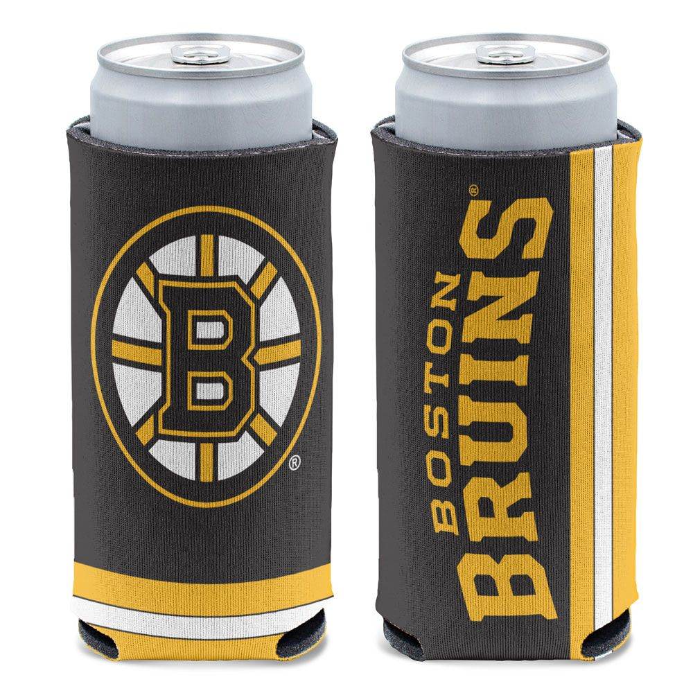 Boston Bruins Slim Can Cooler Eighth Inch Foam Wincraft USA - ToylandEU