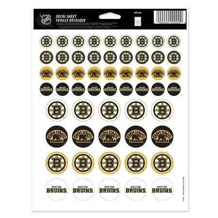  Boston Bruins Vinyl Sticker Sheet 8.5x11 Decals Bundle -  ToylandEU™