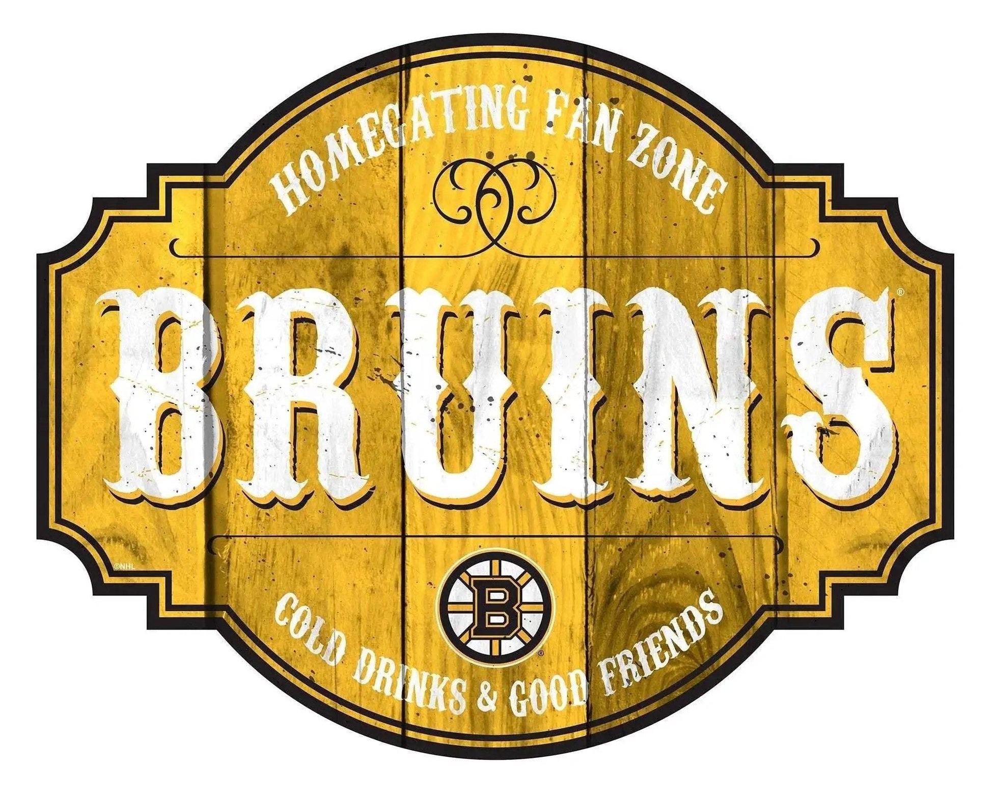  Boston Bruins Wood Sign 12 Inch Homegating Tavern Display -  ToylandEU™
