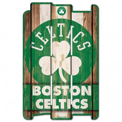 Boston Celtics 11x17 Wood Fence Style Sign Special Order - ToylandEU