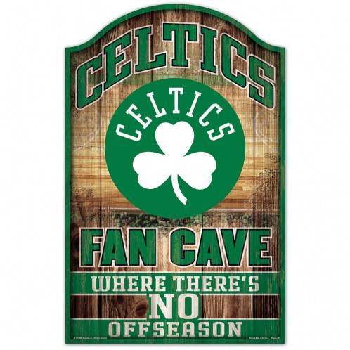 Boston Celtics 11x17 Wood Sign Fan Cave Decor Special Order - ToylandEU