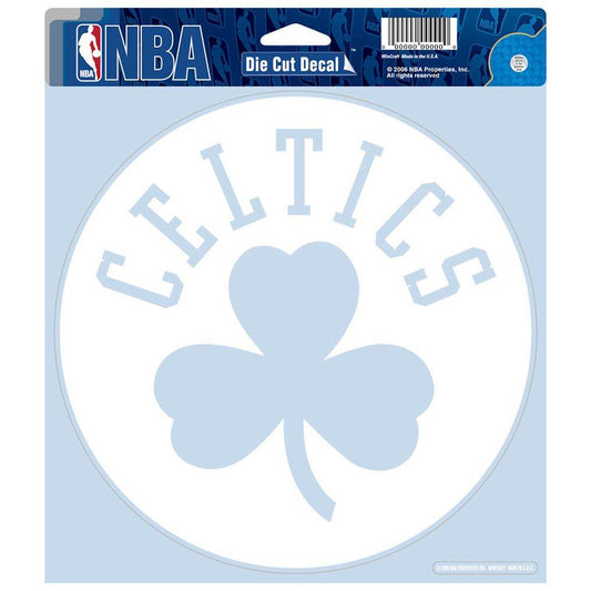Boston Celtics 8x8 Die Cut White Decal Special Order - ToylandEU