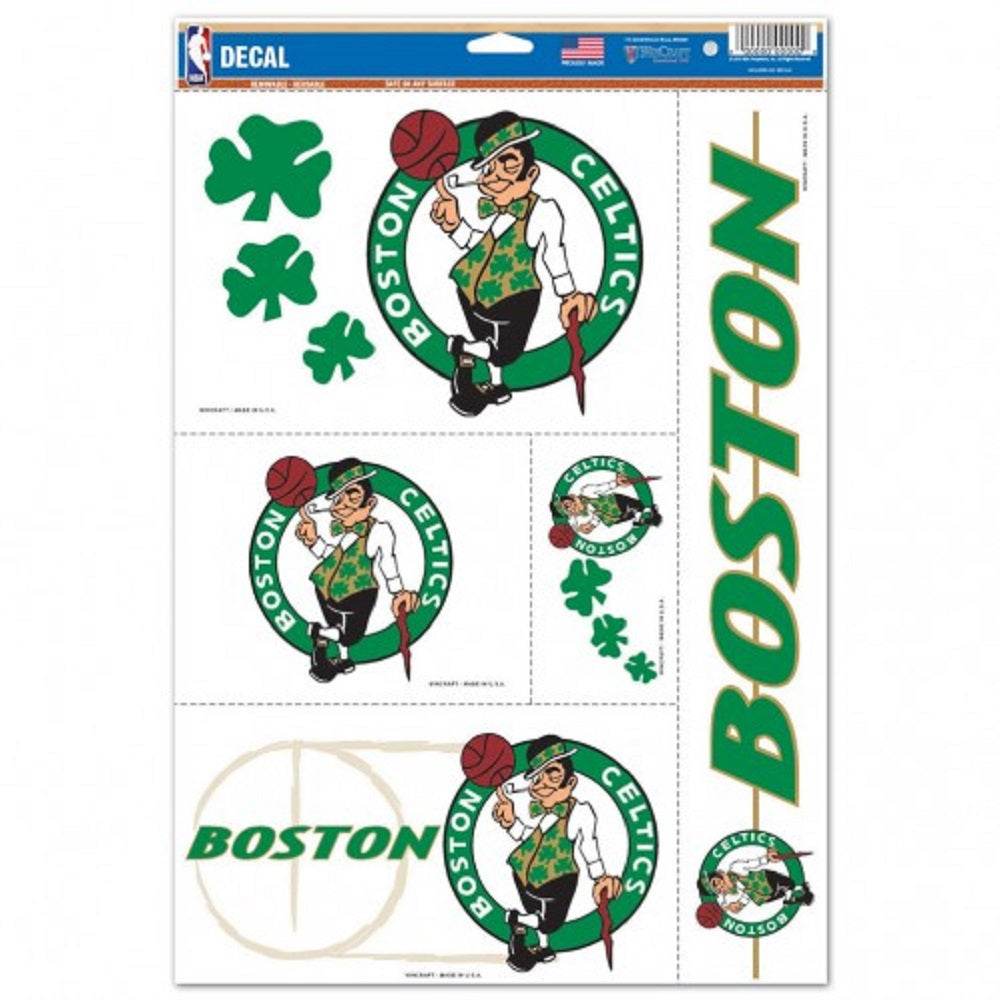 Boston Celtics Decal 11X17 Multi Use Set Official WinCraft - ToylandEU