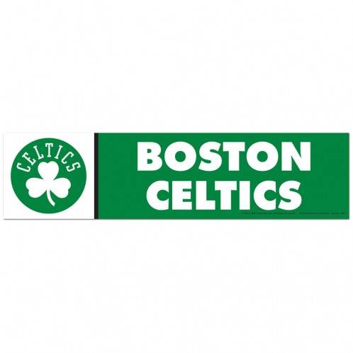 Boston Celtics Decal 3x12 Bumper Strip Self Adhesive - ToylandEU