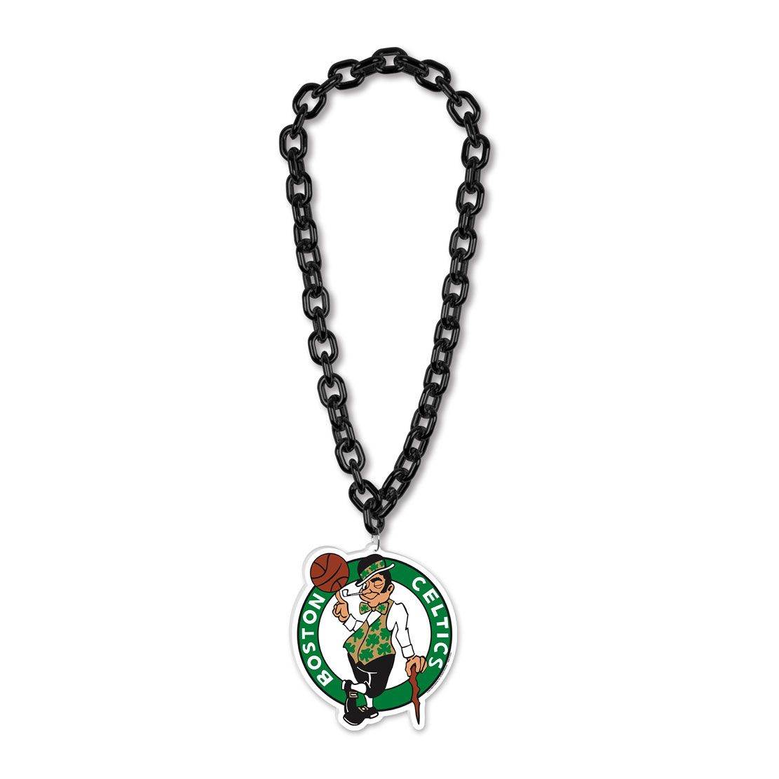 Boston Celtics Foam Logo Necklace 38 Inch Chain Big Fan - ToylandEU