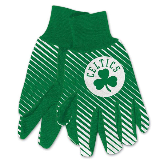 Boston Celtics Gloves Two Tone Style Adult Size Official - ToylandEU