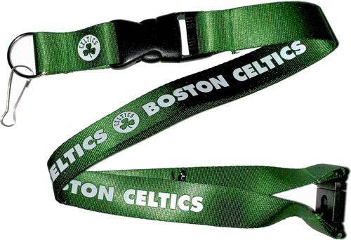 Boston Celtics Green Lanyard With Detachable Key Ring - ToylandEU
