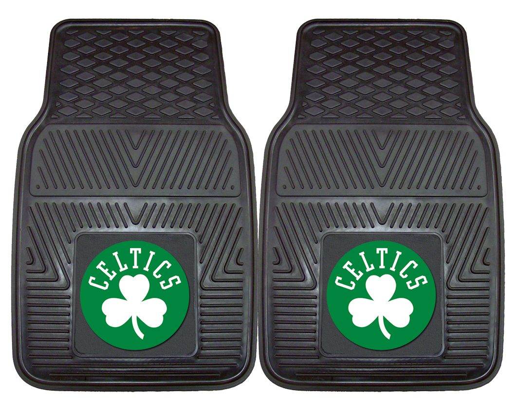 Boston Celtics Heavy Duty 2 Piece Vinyl Car Mats FanMats - ToylandEU
