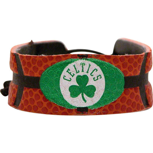 Boston Celtics Leather Basketball Bracelet Ceramic Bead - ToylandEU