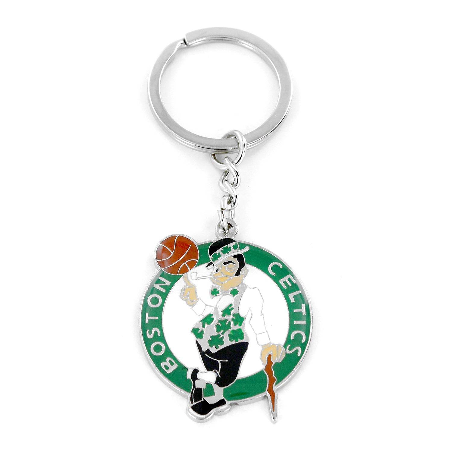 Boston Celtics Logo Keychain Detachable Split Ring Official - ToylandEU