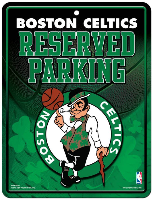 Boston Celtics Metal Parking Sign Special Order Limited - ToylandEU