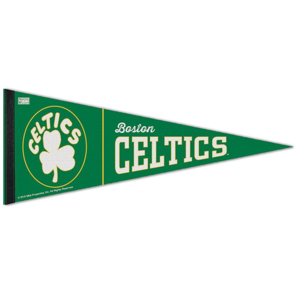 Boston Celtics Pennant 12x30 Premium Style Hardwoods Design - ToylandEU