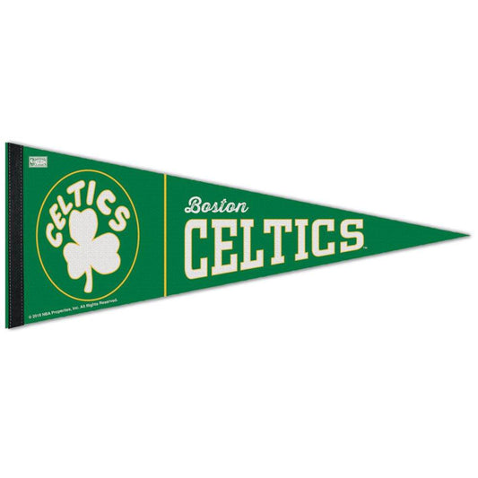 Boston Celtics Pennant 12x30 Premium Style Hardwoods Design - ToylandEU
