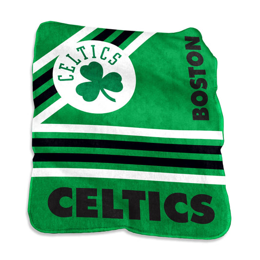 Boston Celtics Raschel Throw Blanket 50x60 Cozy Style - ToylandEU