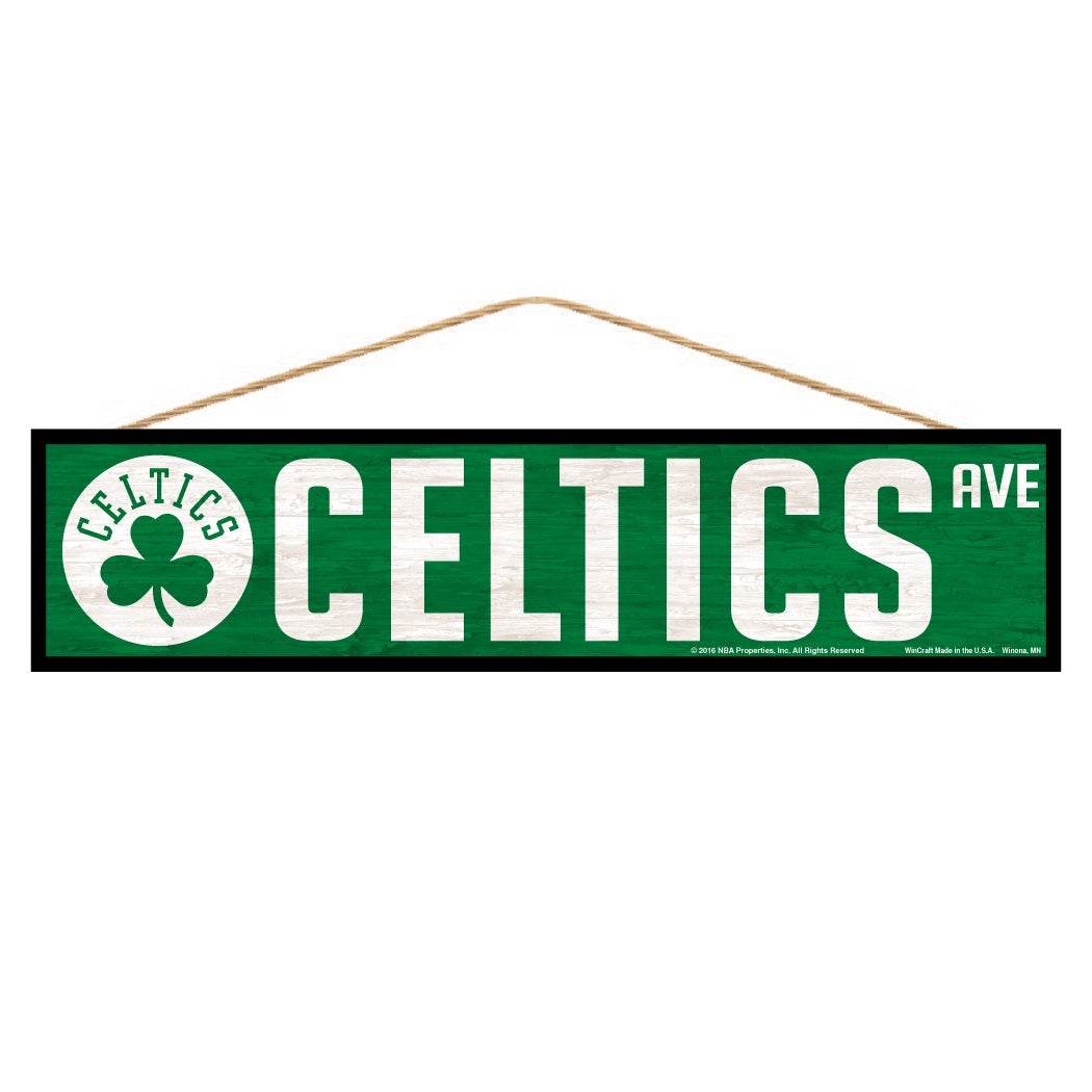 Boston Celtics Sign 4x17 Wood Avenue Design Special Order - ToylandEU