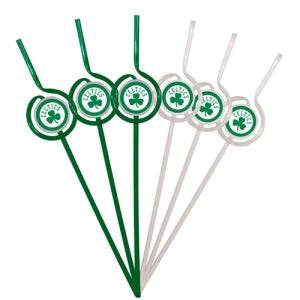 Boston Celtics Team Sipper Straws Pack 6 BPA Free Now - ToylandEU