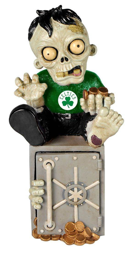 Boston Celtics Zombie Figurine Piggy Bank Resin Hand Painted - ToylandEU