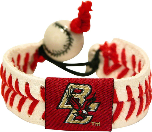 Boston College Eagles Leather Bracelet Ceramic Bead - ToylandEU