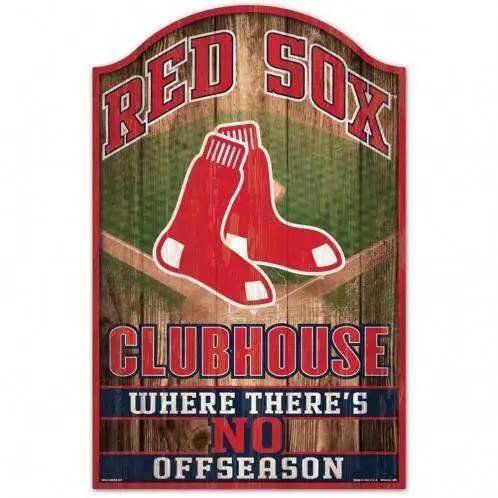 Boston Red Sox 11x17 Wood Sign Fan Cave Decor Display - ToylandEU