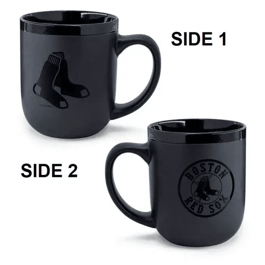 Boston Red Sox 17oz Matte Black Coffee Mug Official -  ToylandEU™