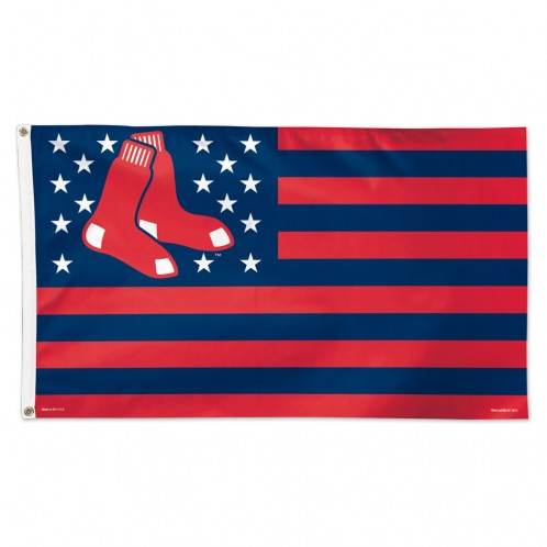 Boston Red Sox 3x5 Deluxe Flag Stars and Stripes Design - ToylandEU