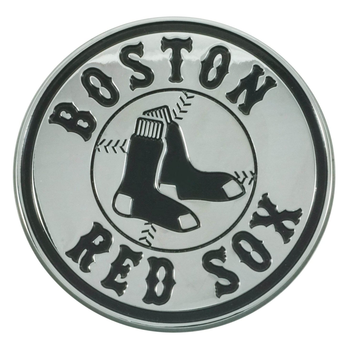 Boston Red Sox Auto Emblem Premium Chrome Metal Badge - ToylandEU