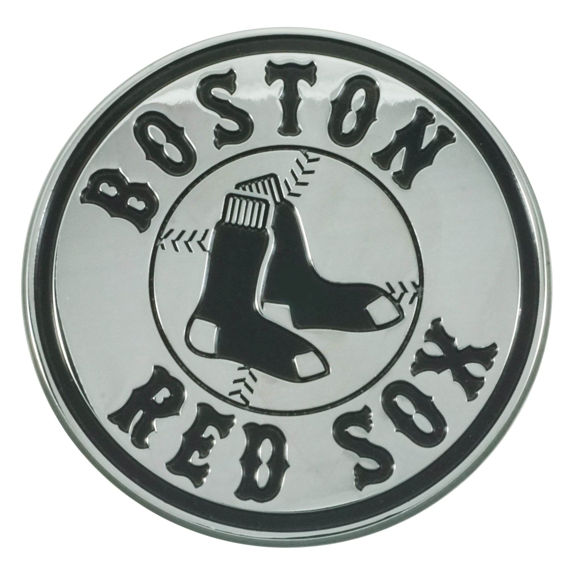 Boston Red Sox Auto Emblem Premium Chrome Metal Badge - ToylandEU