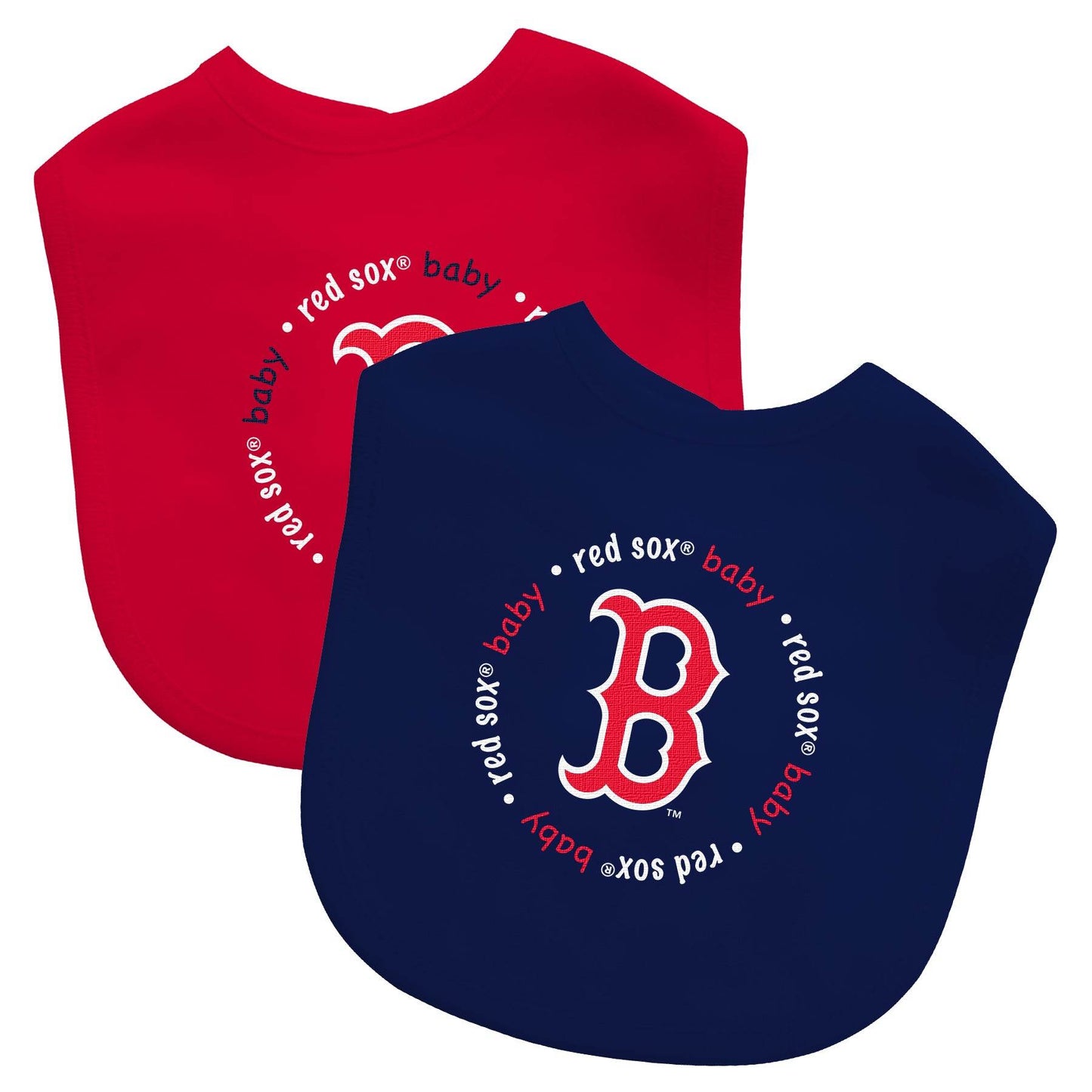 Boston Red Sox Baby Bibs 2 Pack Officially Licensed - ToylandEU