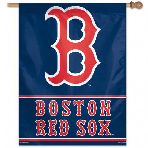 Boston Red Sox Banner 28x40 Vertical Logo Design Wall Decor - ToylandEU