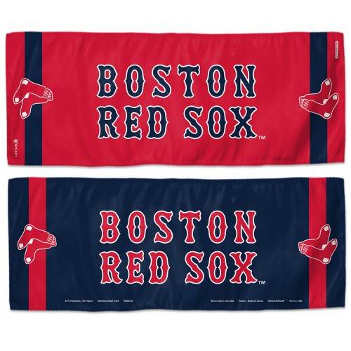 Boston Red Sox Cooling Towel 12x30 Performance Polyester - ToylandEU