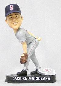 Boston Red Sox Daisuke Matsuzaka Blatinum Bobblehead Road - ToylandEU