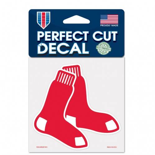 Boston Red Sox Decal 4x4 Inch Perfect Cut Outdoor Vinyl - ToylandEU