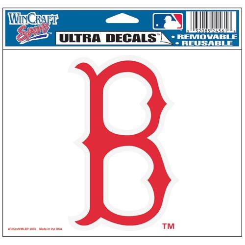 Boston Red Sox Decal 5x6 Multi Use Color B Design - Special Order - ToylandEU