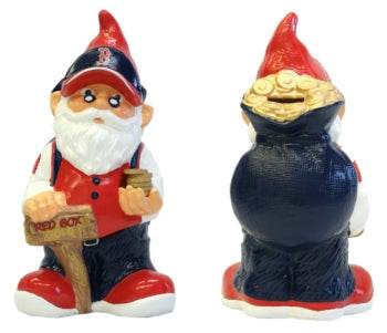 Boston Red Sox Garden Gnome - Coin Bank - ToylandEU